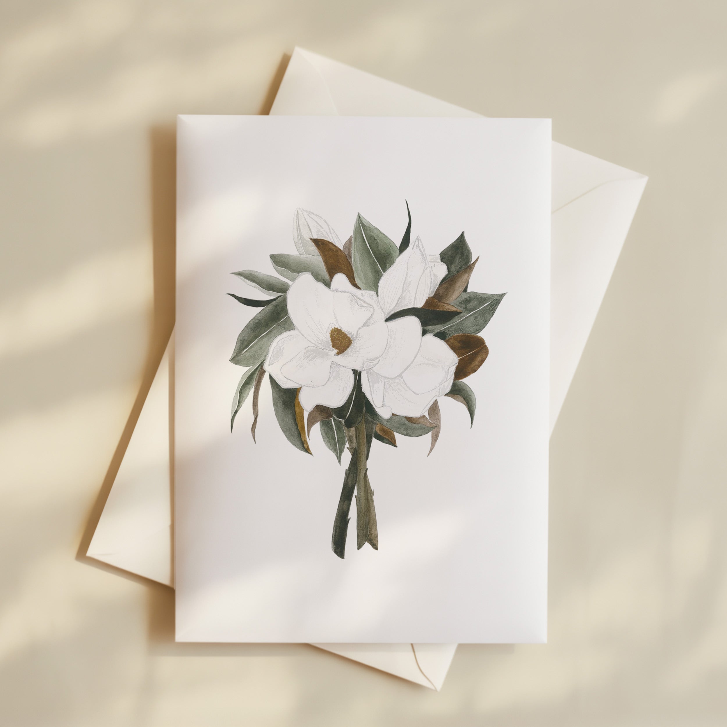 Carte de souhaits - Magnolia