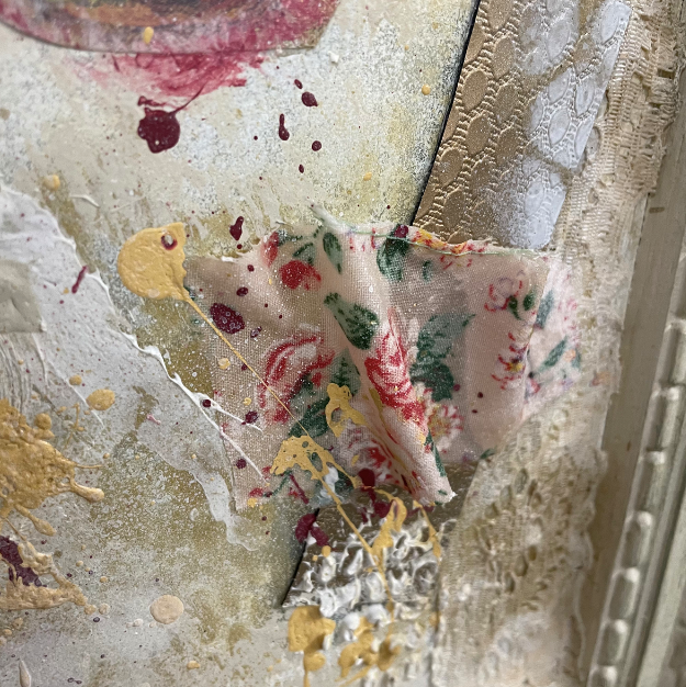 Blush and bloom - 23" x 11,5"