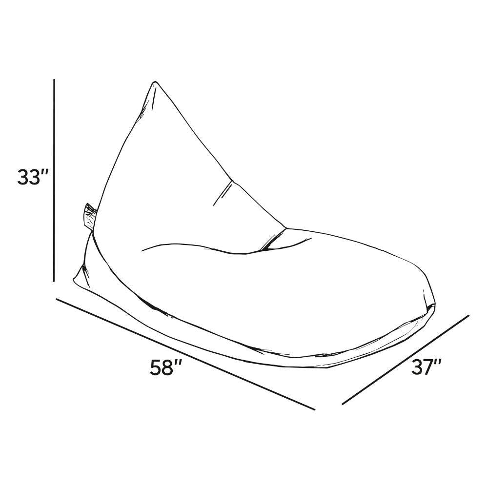 Bean Bag Lounge Adulte - Originale