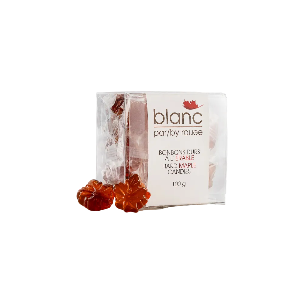 Maple hard candies