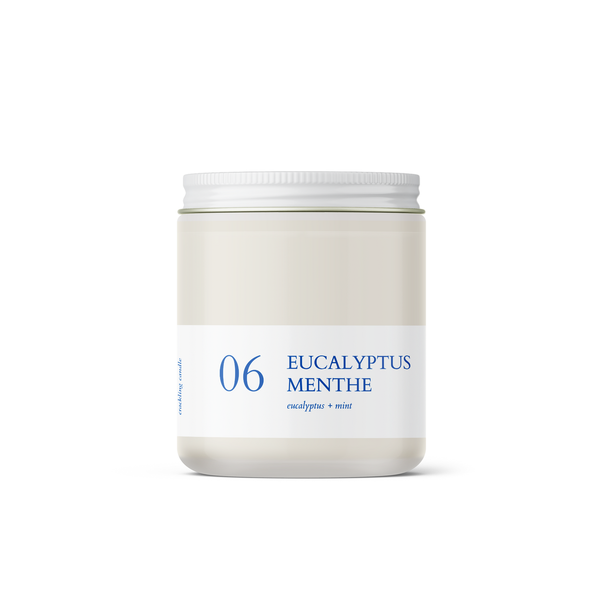 Bougie crépitante - Eucalyptus + Menthe