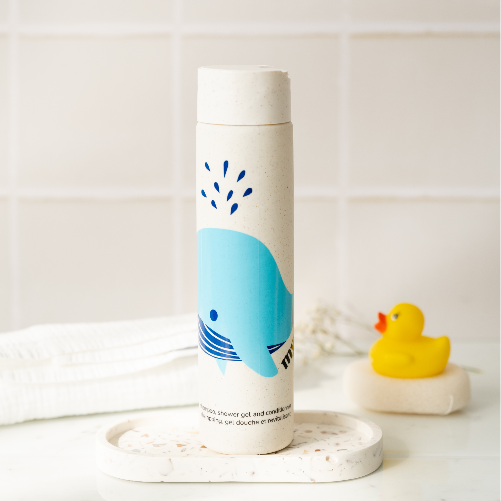 Bouteille en paille de blé - 3 en 1 pour enfant