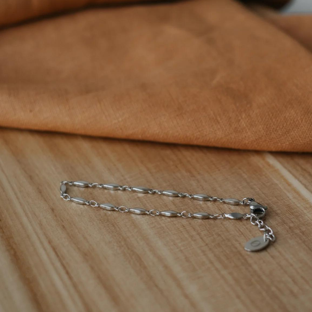 Bracelet en chaîne en acier inoxydable - Mahalia