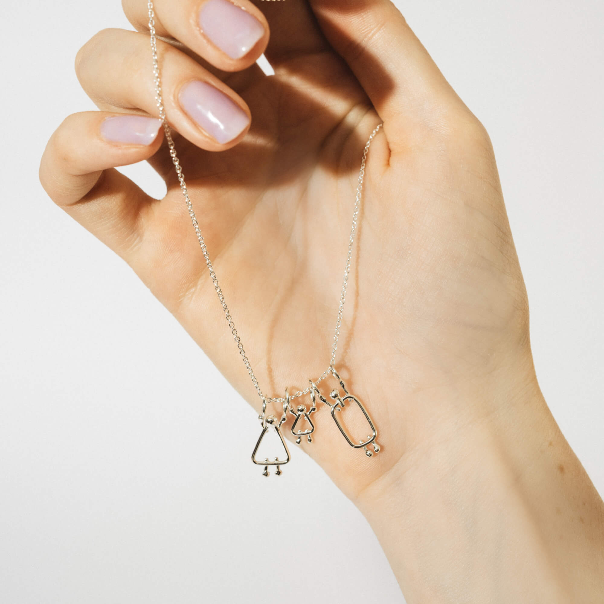 Jewelry for a mom of a girl - Birth necklace for a new mom