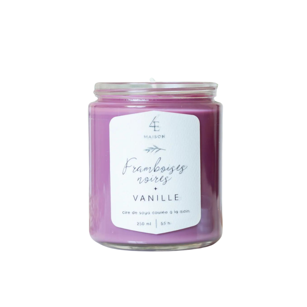 Chandelle - Framboises noires et vanille