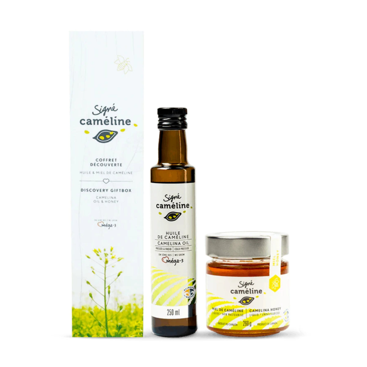 Discovery box - Camelina oil and honey