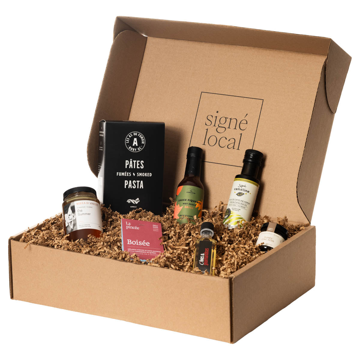 Coffret Le Chef, coffret cadeau québécois de Signé Local