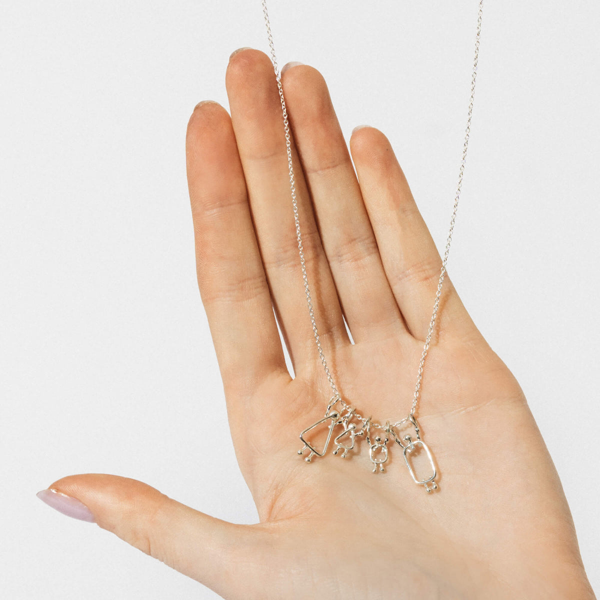 Collier de famille maman d’un garçon et d’une fille