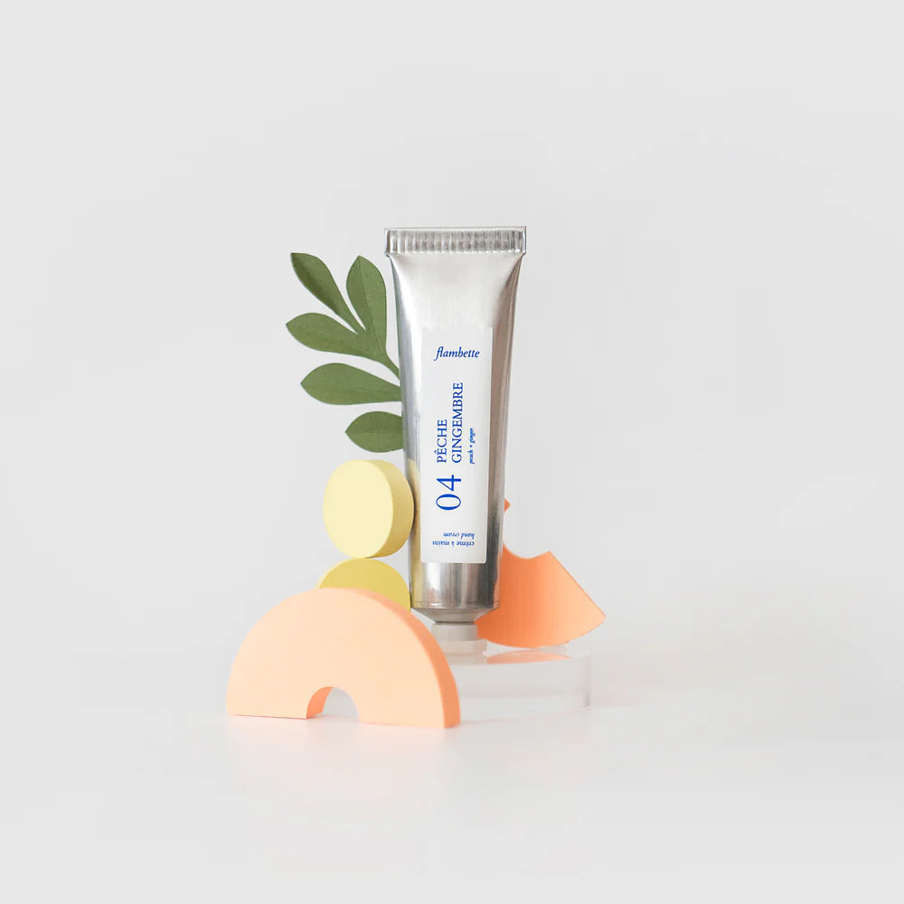 Crème à mains - Pêche et gingembre