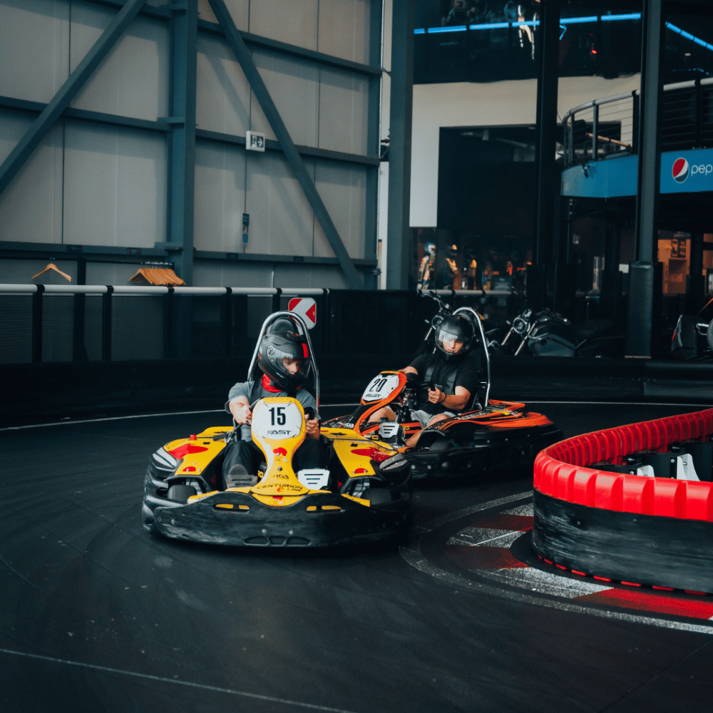 100% E-Karting pour 2 personnes - Tag E-Karting & Amusement