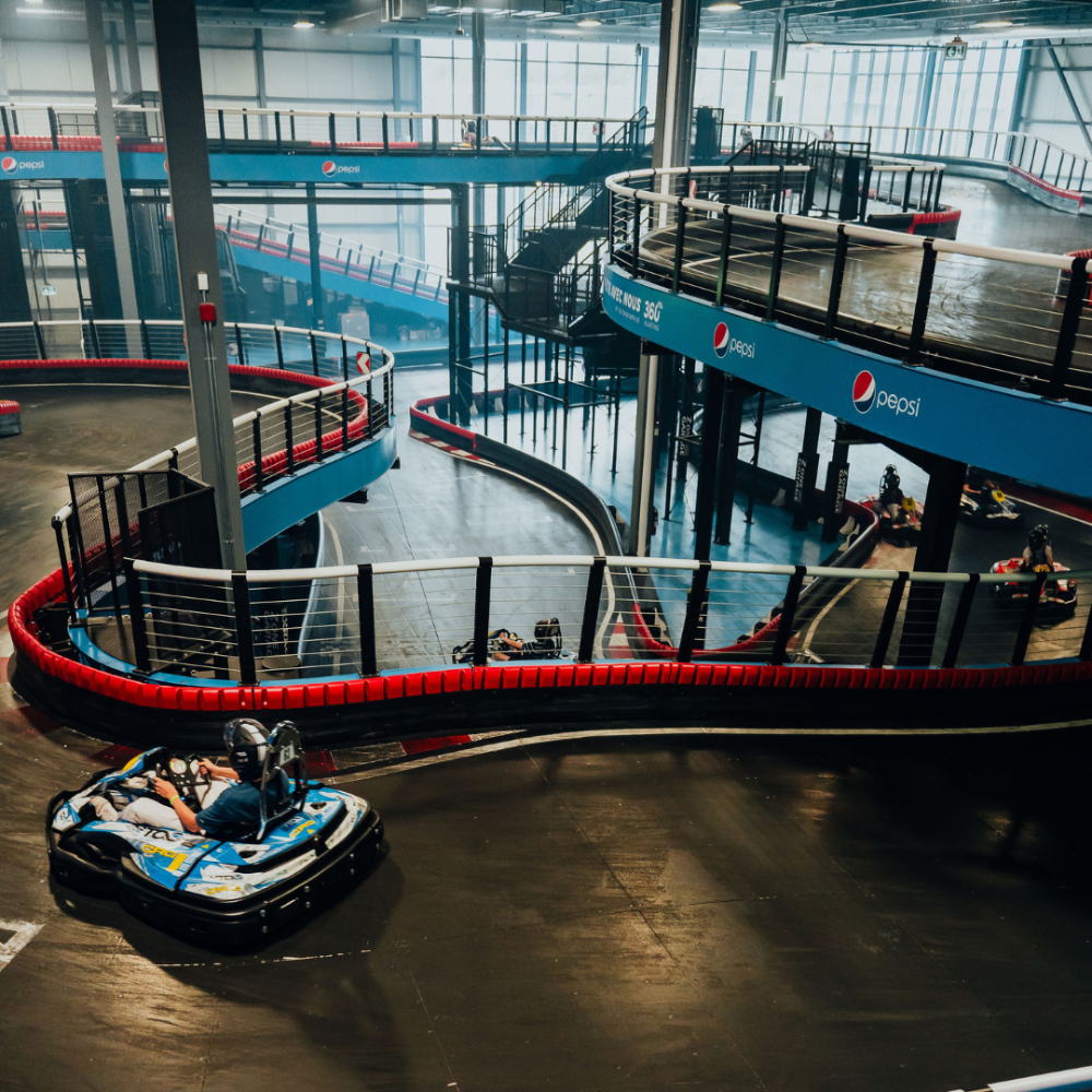 100% E-Karting pour 2 personnes - Tag E-Karting & Amusement