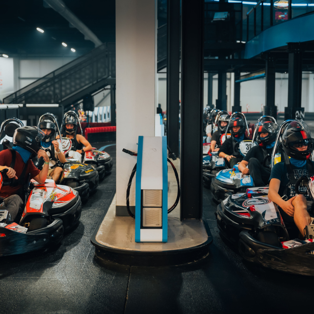 100% E-Karting pour 2 personnes - Tag E-Karting & Amusement