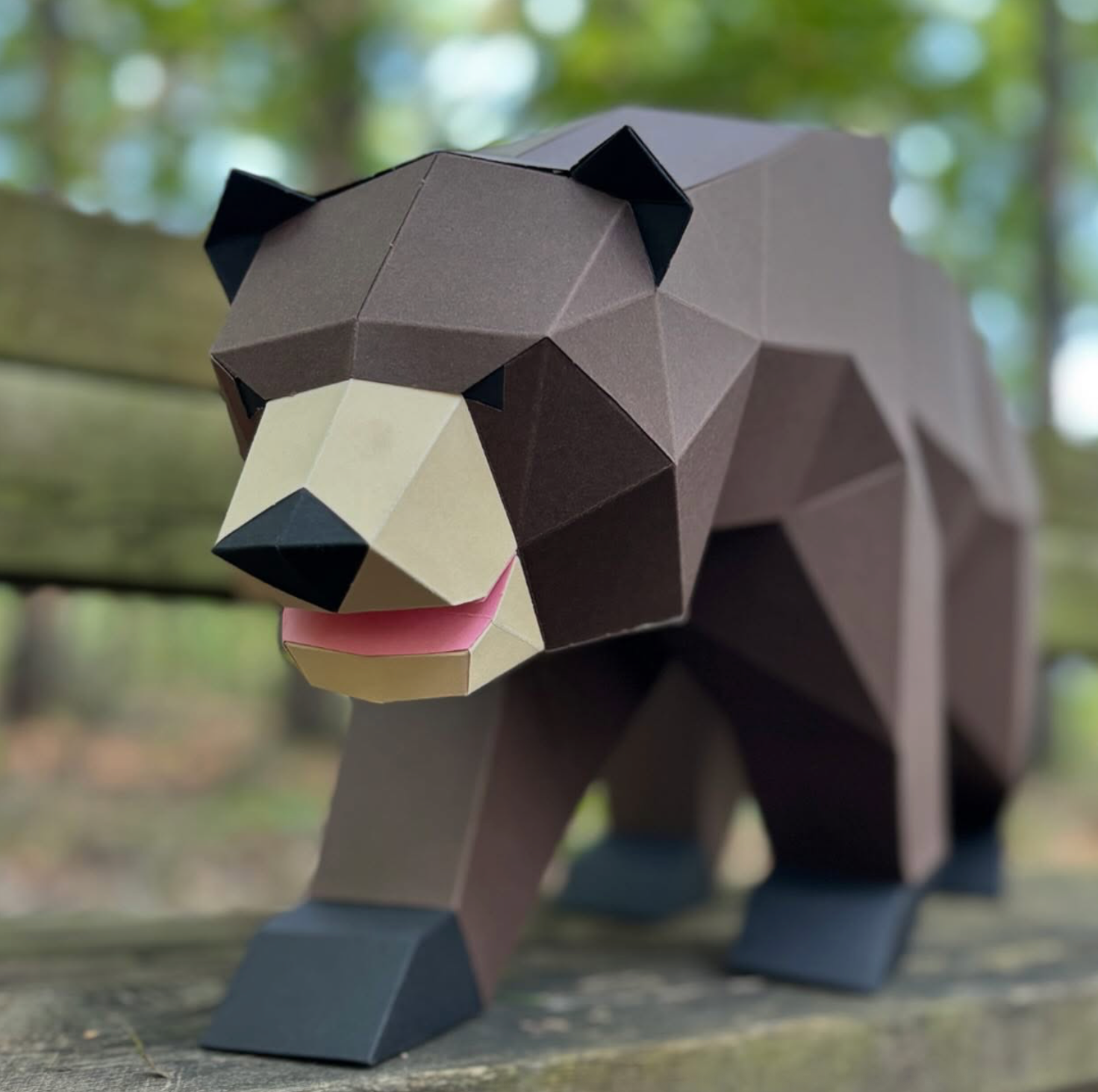 Kit à assembler - Ours brun grizzli