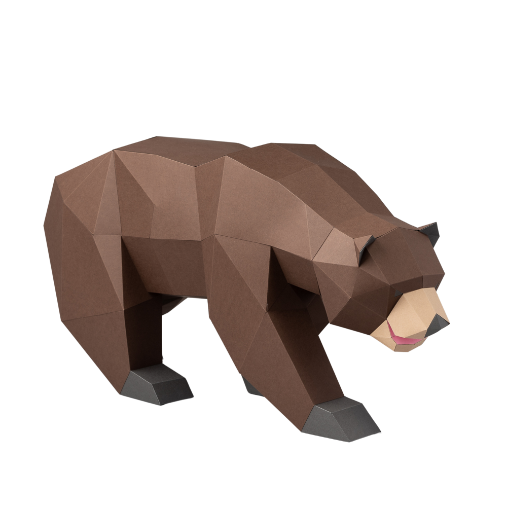 Kit à assembler - Ours brun grizzli