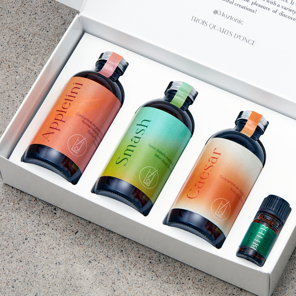 Kit découverte - Mini sirop cocktail