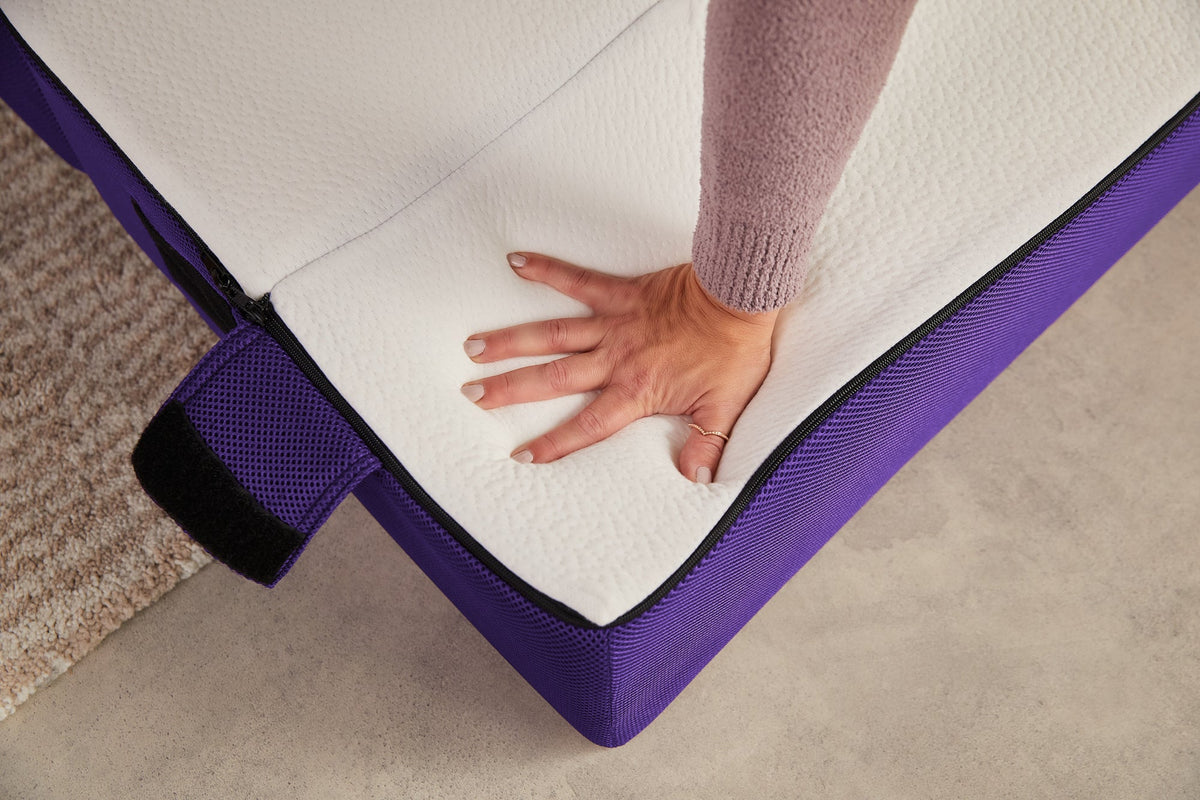 Le Polycouch - Matelas Pliable en Mousse Mémoire & Divan