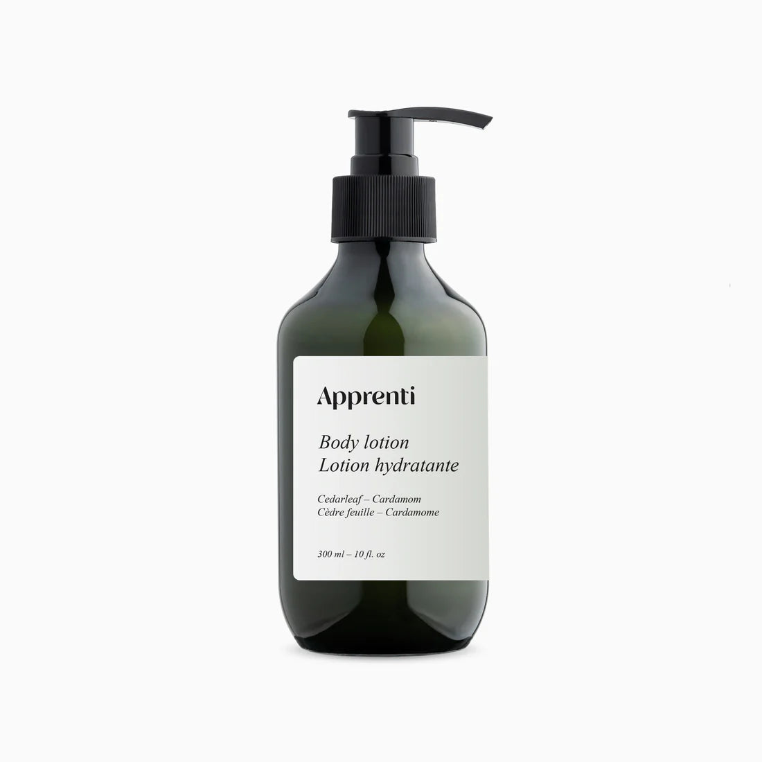 Lotion Hydratante - Feuille de Cèdre, Bois de Cèdre & Cardamome