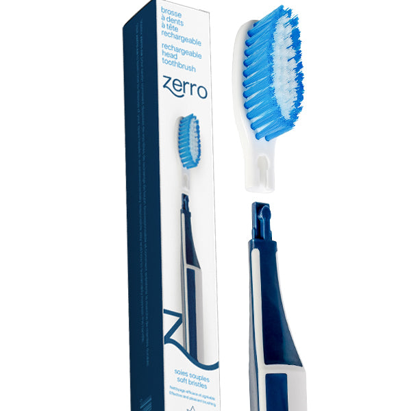 Brosse à dents à tête remplaçable Zerro