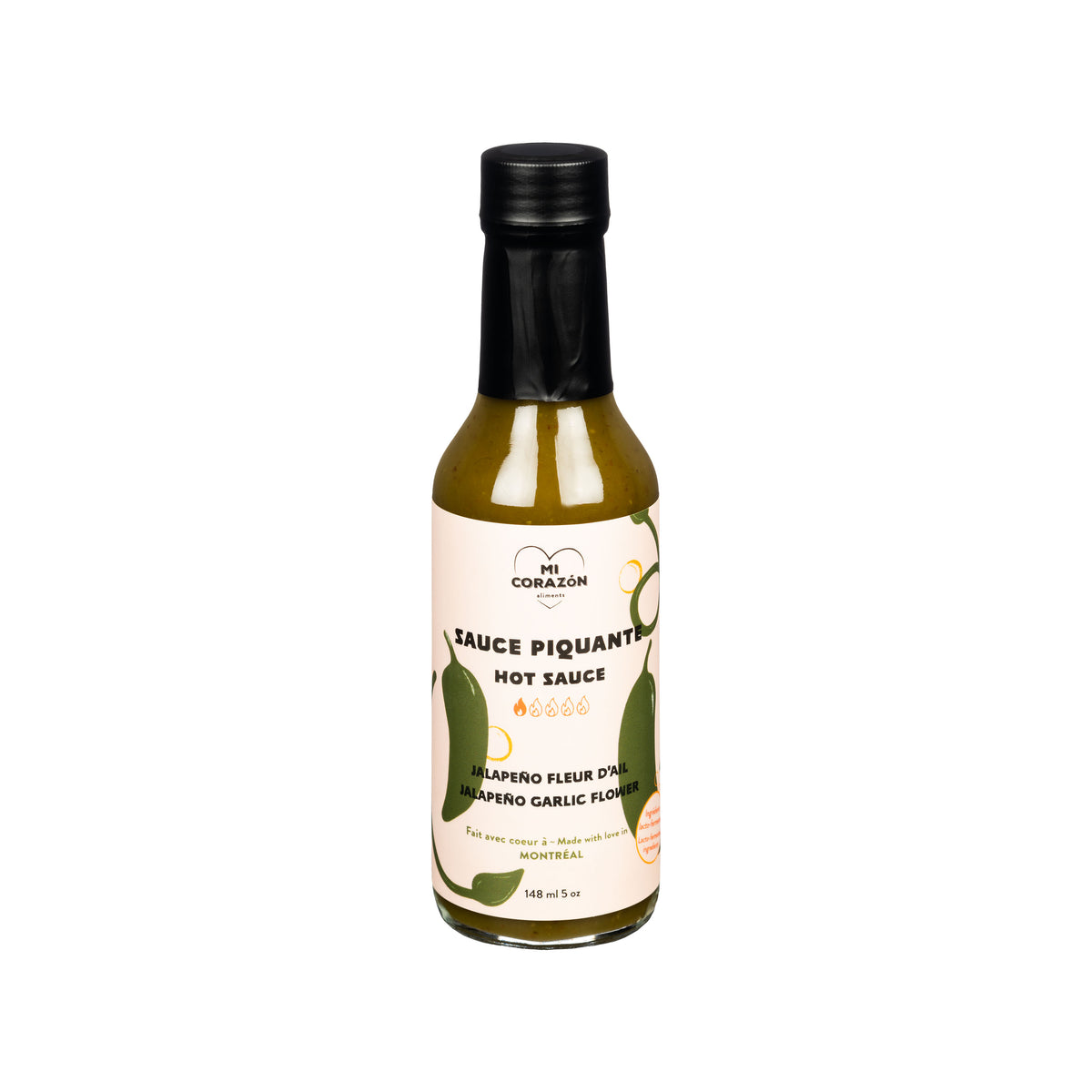Sauce piquante - Jalapeno et fleur d'ail