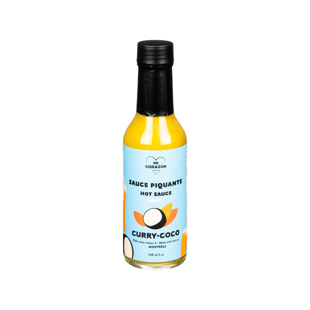 Sauce piquante - Curry coco