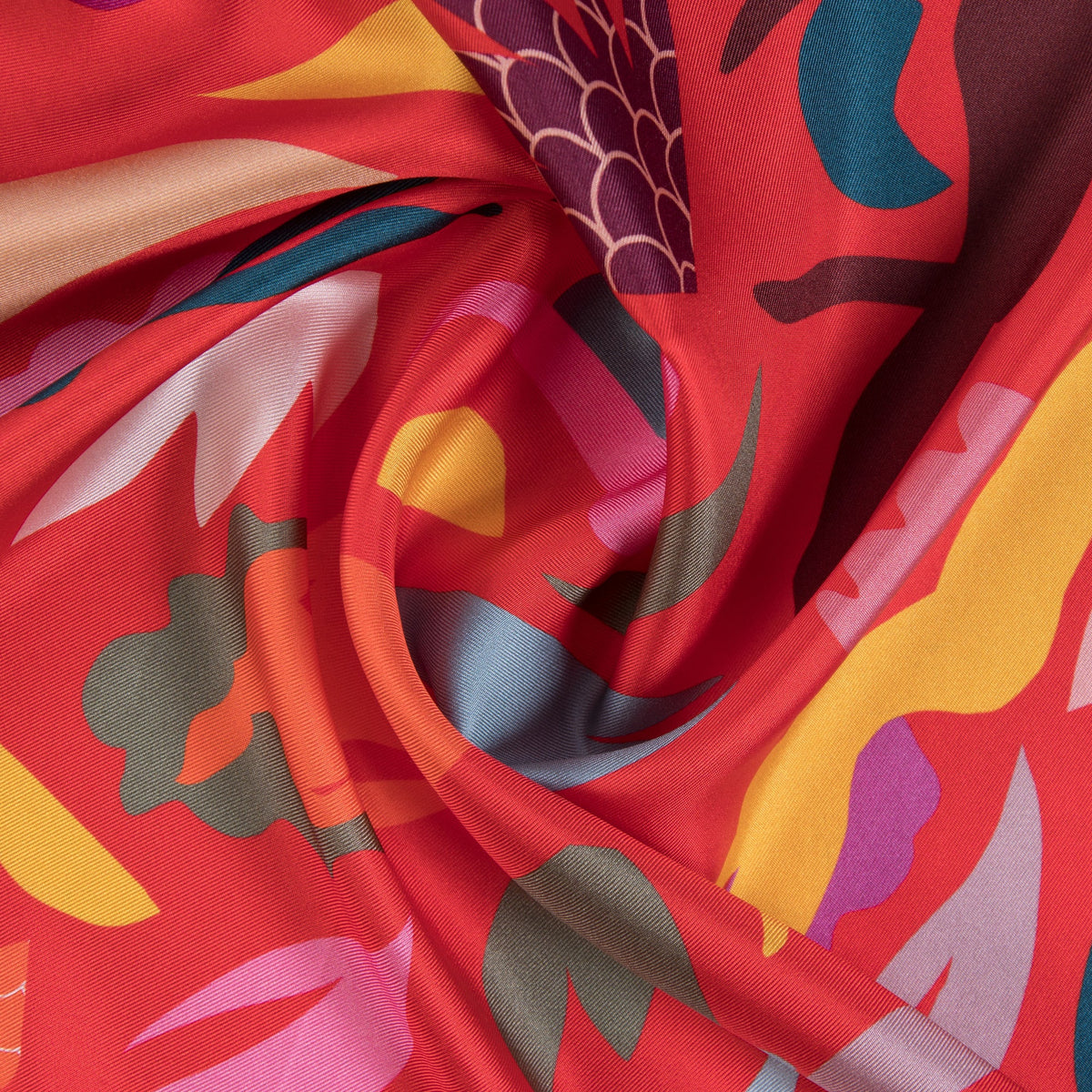 Petit Foulard 'Jusqu'au Bout'
