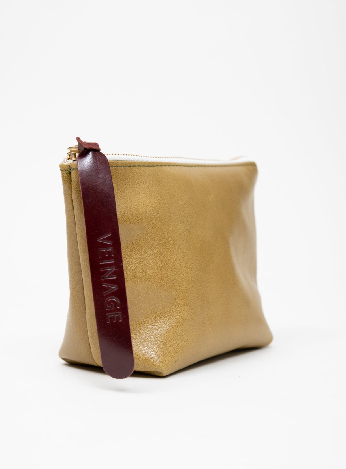 Pochette en cuir, étui à cosmétique, coffre à crayon, modèle GARNIER