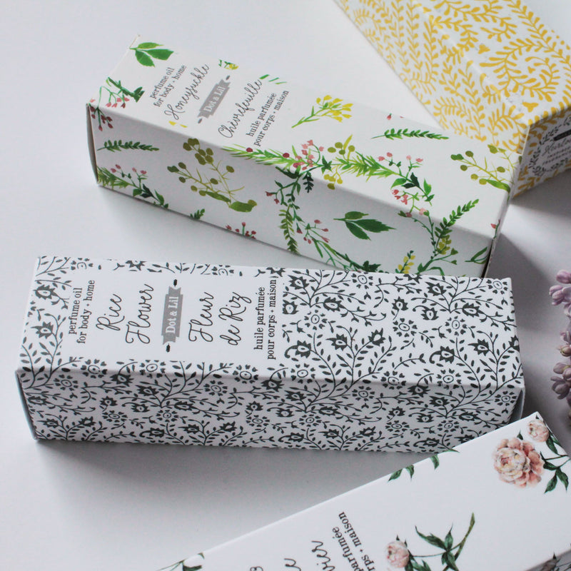 Huile parfumée à la fleur de riz - Dot & Lil