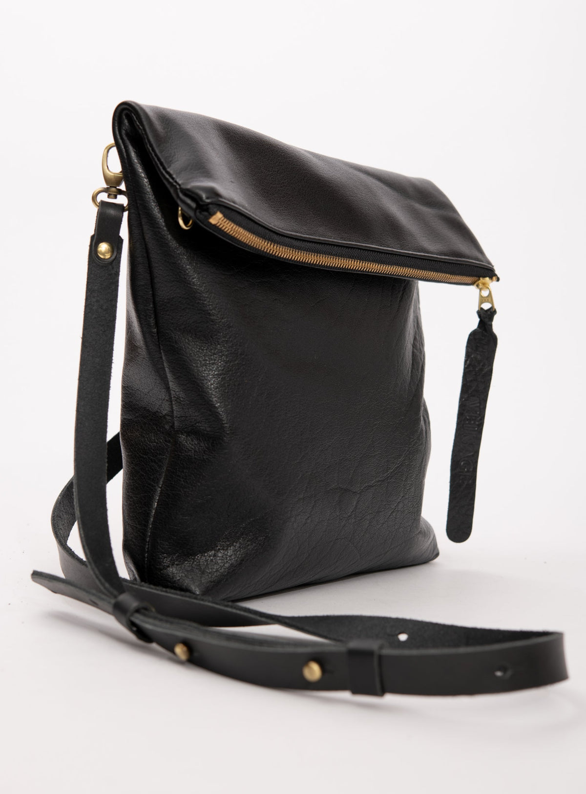 Sac à main en cuir avec ganse bandoulière modèle BORDEAUX