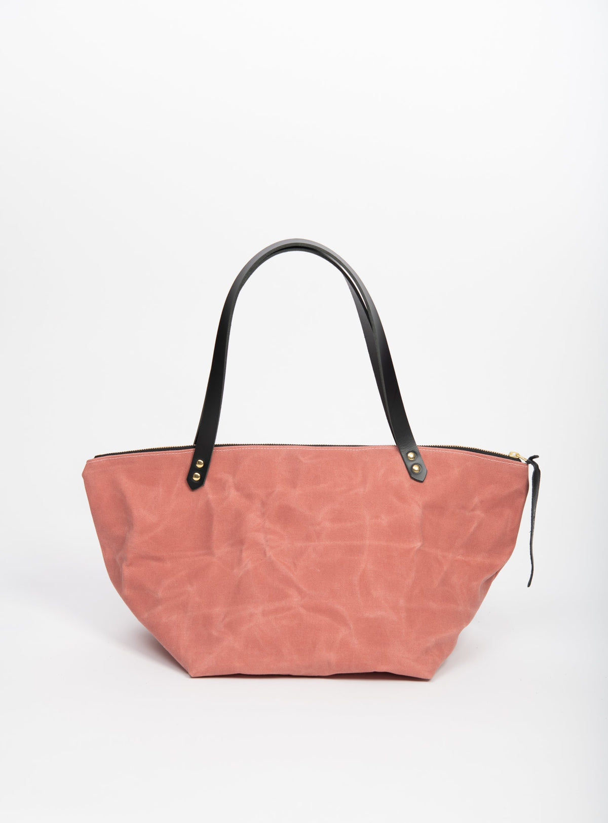 Sac de voyage en coton ciré et cuir modèle FRONTENAC