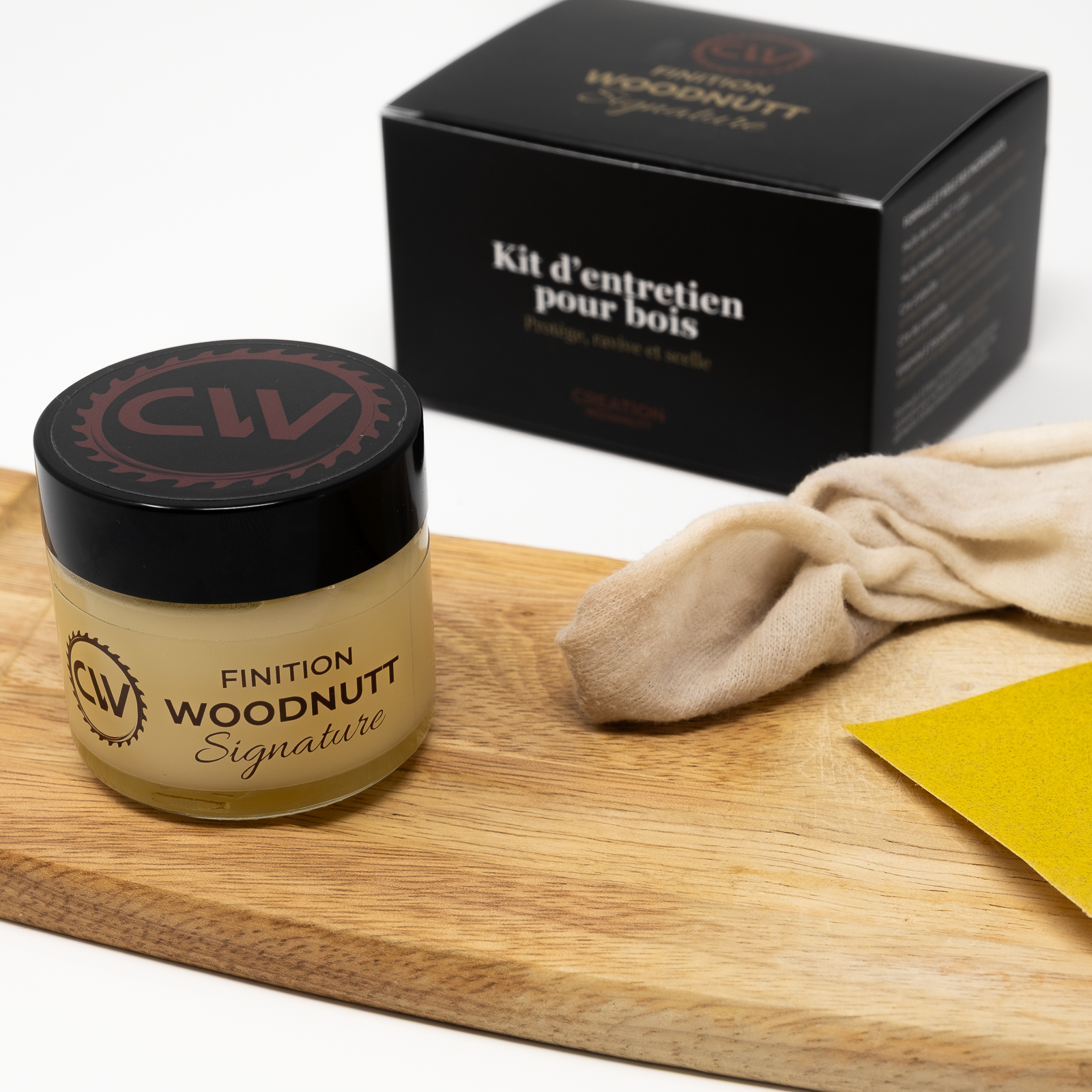 Finition WoodNutt Signature — conditionneur naturel (60 ml)