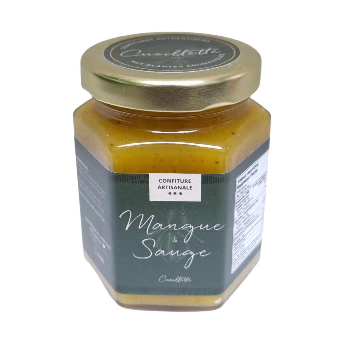 Confiture artisanale - Mangue Sauge