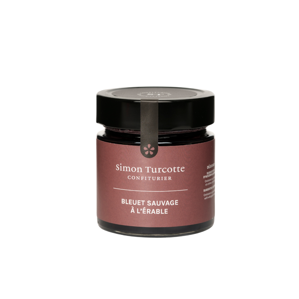 Tartinade bleuet sauvage à l'érable