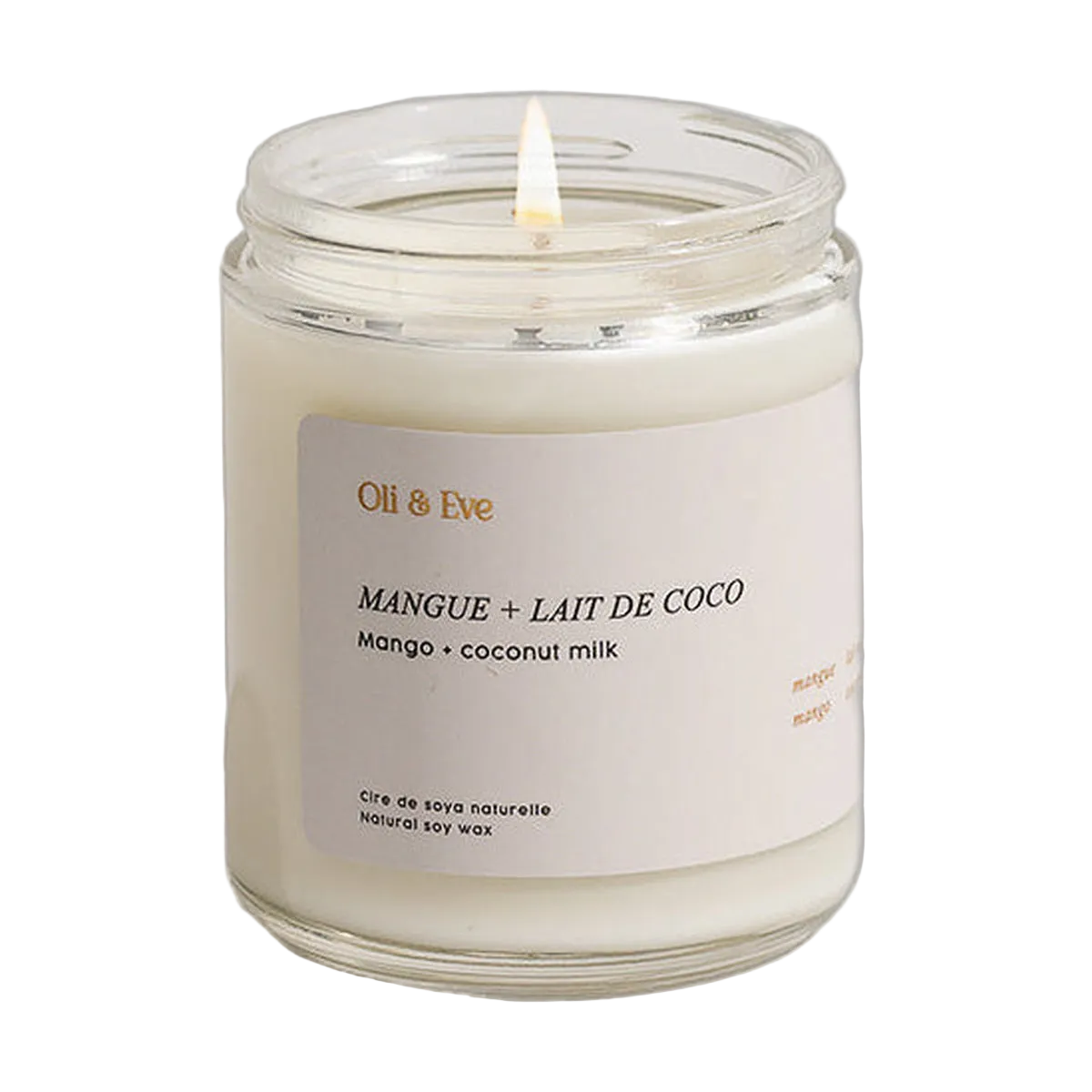 Chandelle - Mangue et lait de coco
