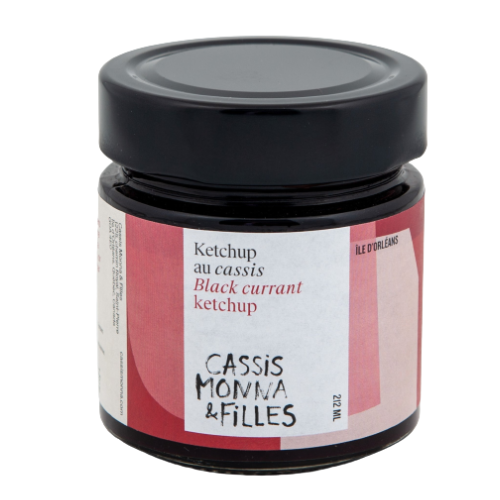 Ketchup au cassis