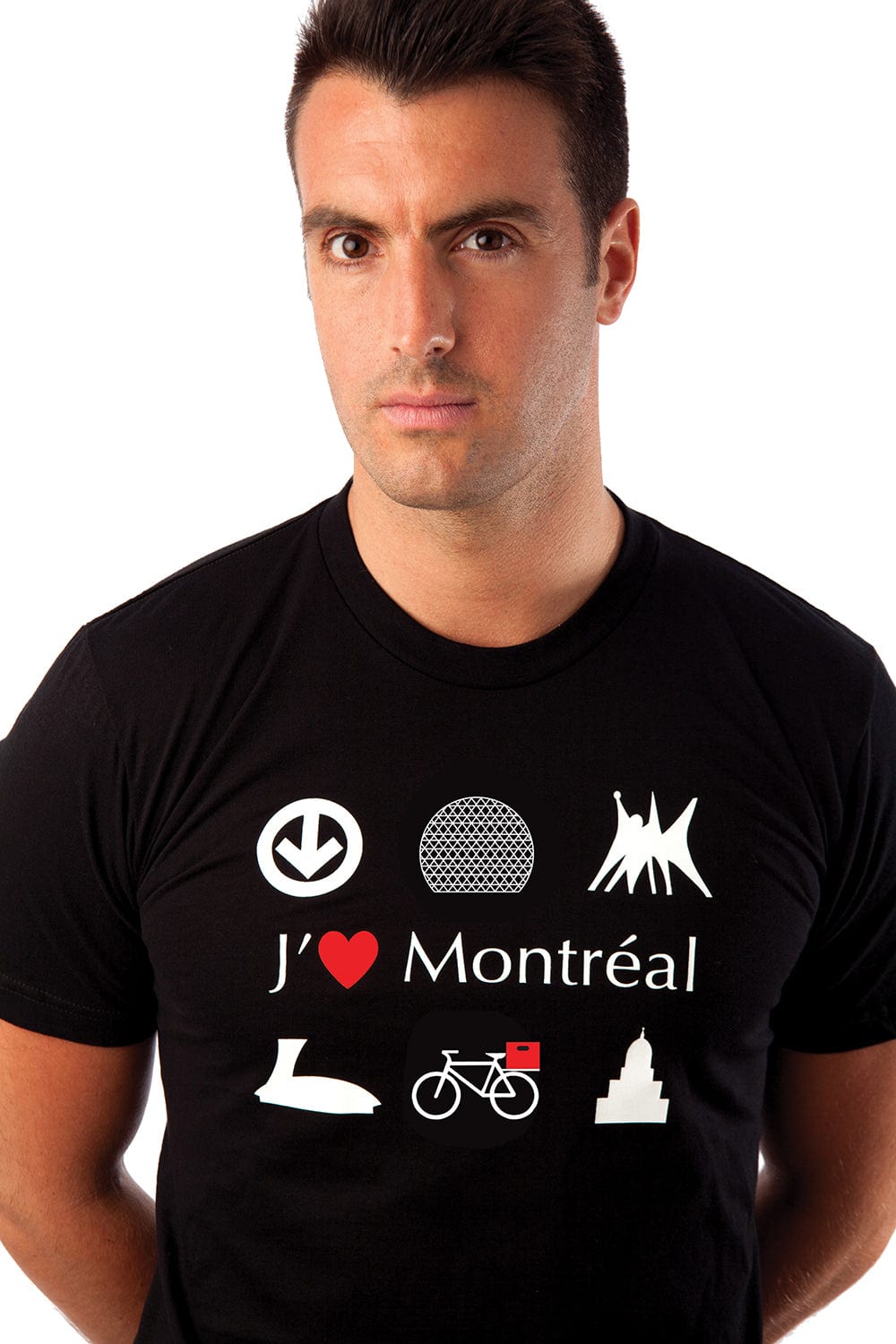 T-shirt pour homme - J'aime Montréal