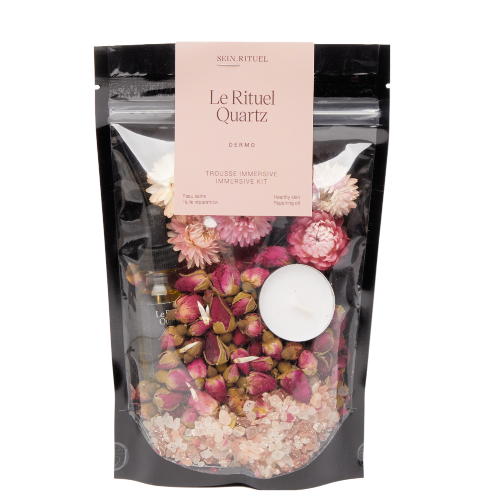 Trousse immersive pour le bain - Rituel Quartz - Dermo