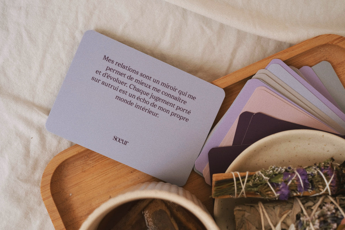 Cartes d'Affirmations Conscientes