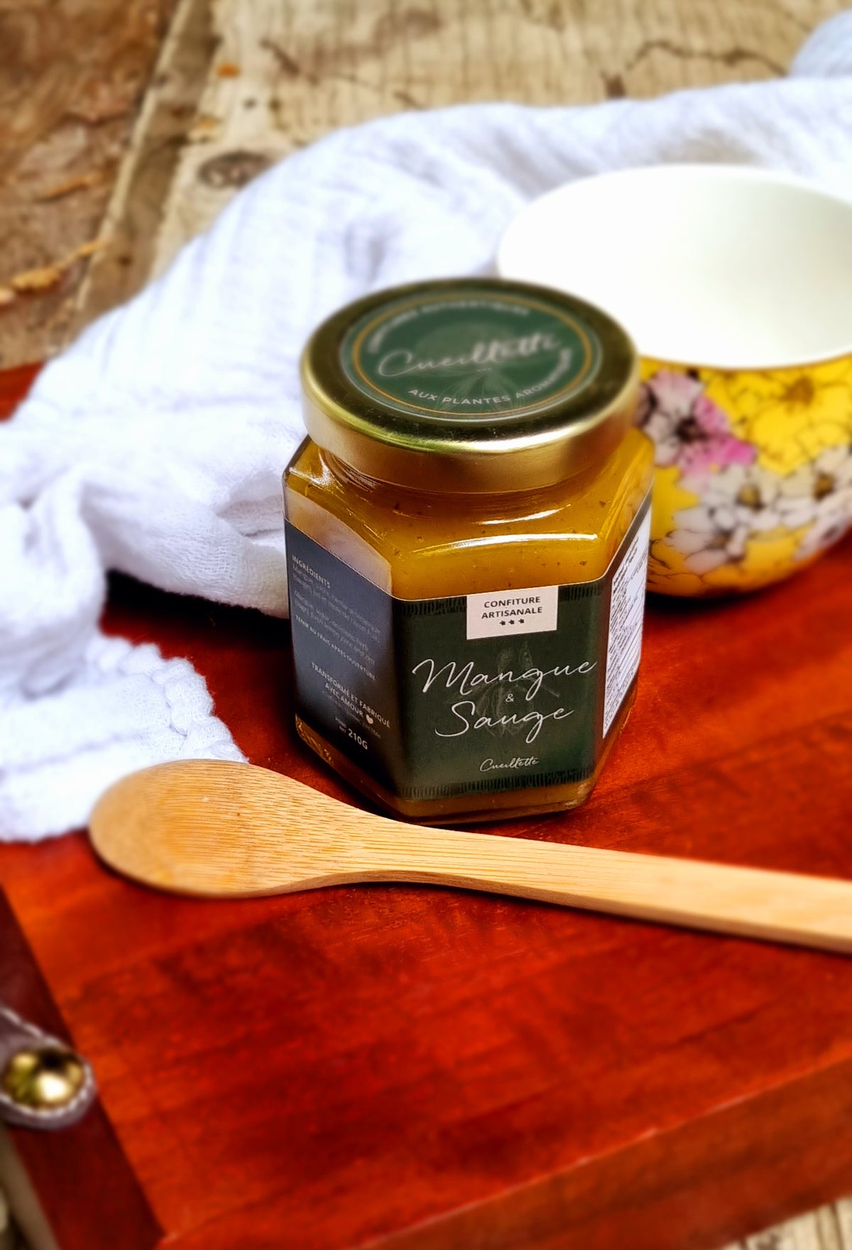 Confiture artisanale - Mangue Sauge