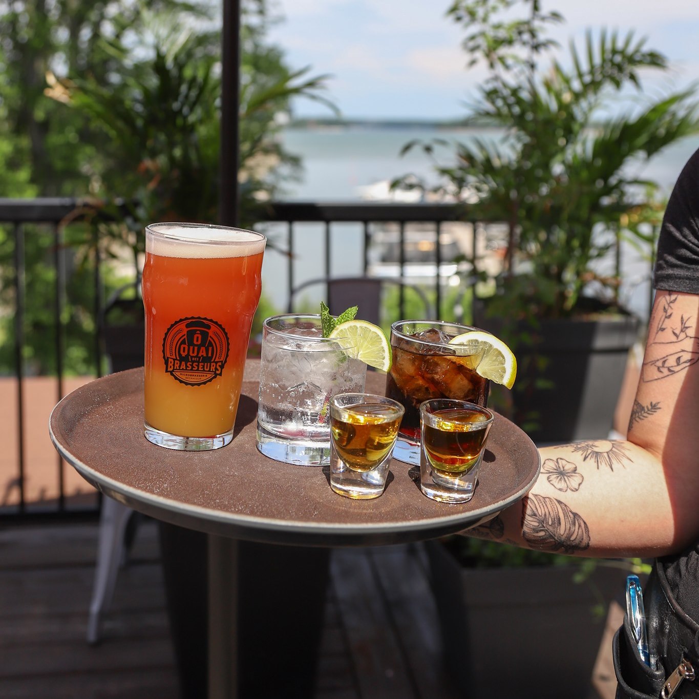 Dégustation de bières et repas pour 2 personnes - Ô Quai des Brasseurs