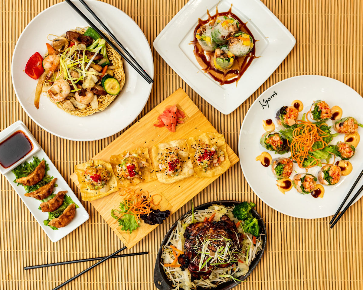 Menu 3 services à partager pour 2 personnes - Restaurant Kyomi Lasalle
