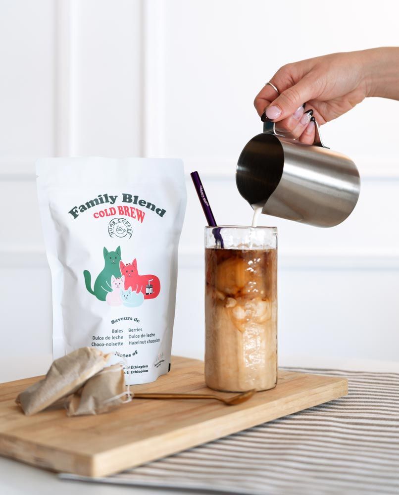 Café Colombien et Ethiopien - Family Blend Cold brew