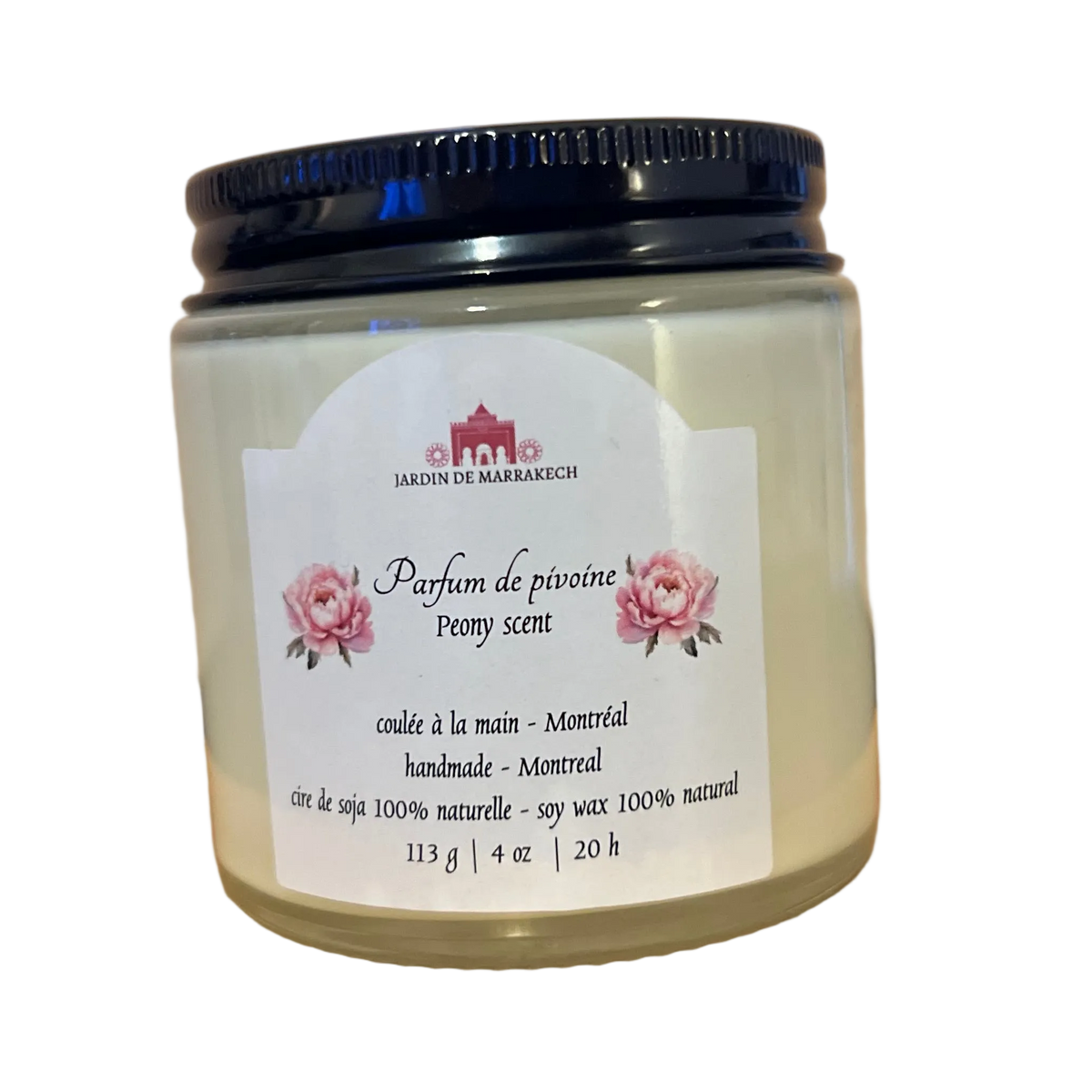 Parfum de pivoine 4oz