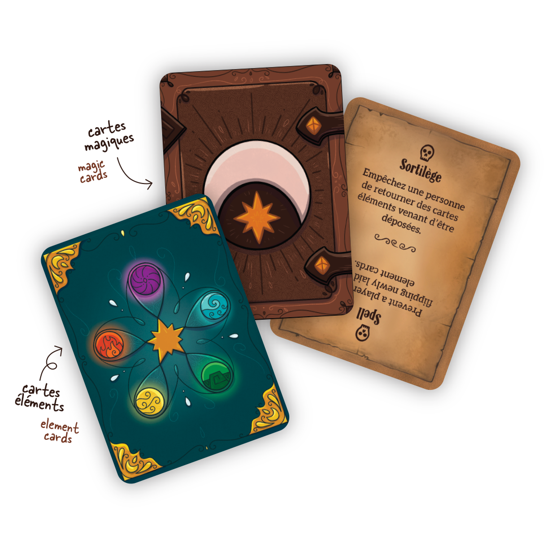 Jeux de société: Merlin perd la carte