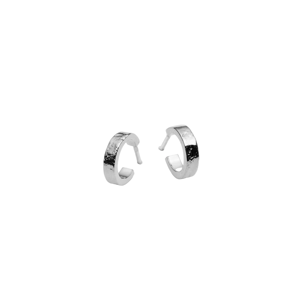 Intègre - Boucles d'oreilles cercle ouvert en argent sterling