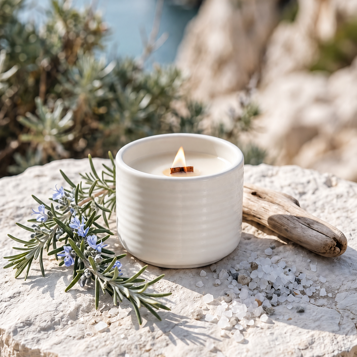 Calanques Candle | Rosemary + Sea Salt