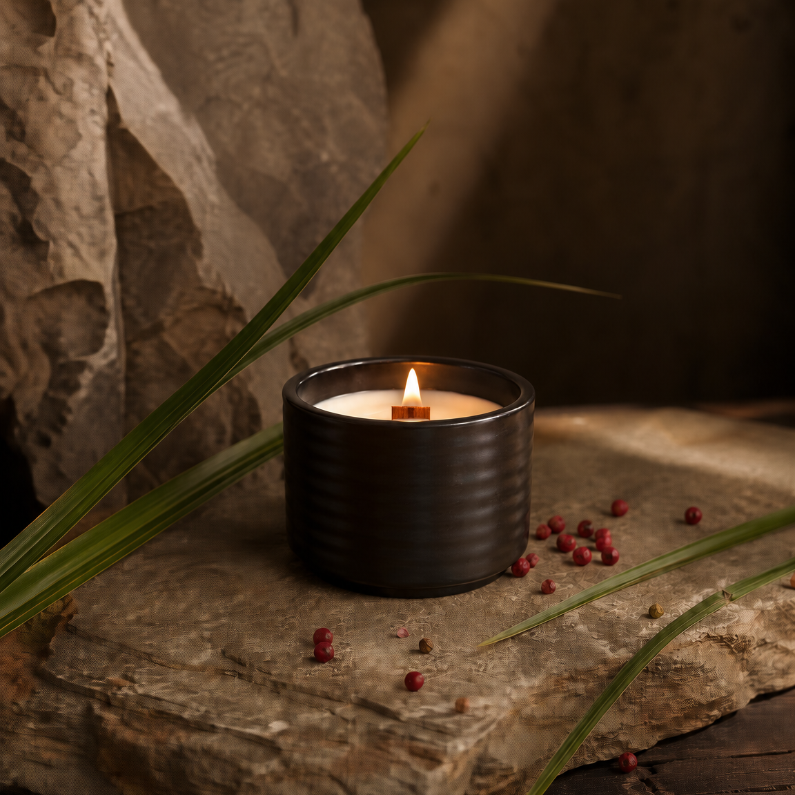 Zanzibar Candle | Pink Pepper + Vetiver
