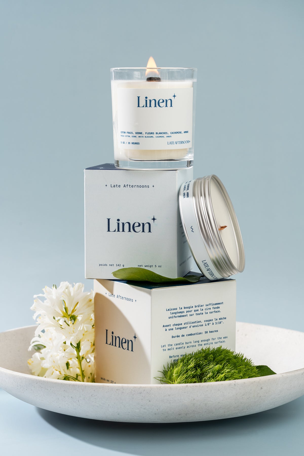 Bougie Linen