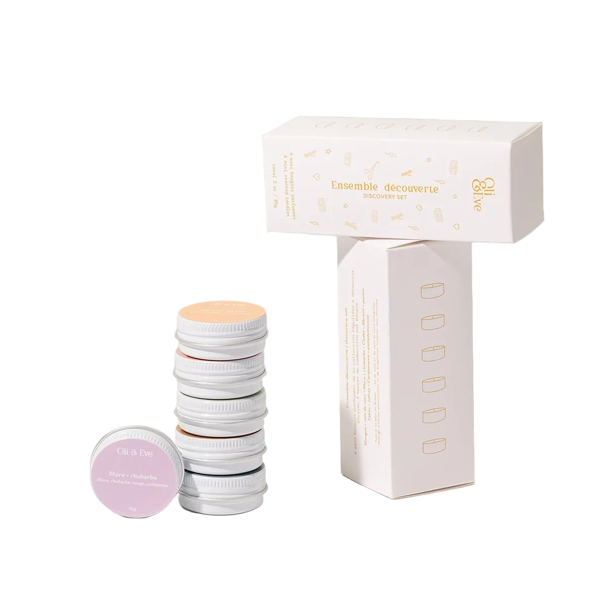 Coffret découverte de bougie
