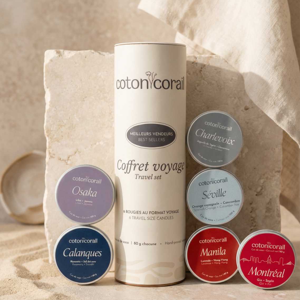 Set of 6 Scented Candles | Best Seller Edition