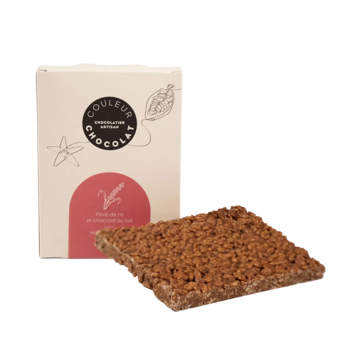 Pavé de riz et chocolat